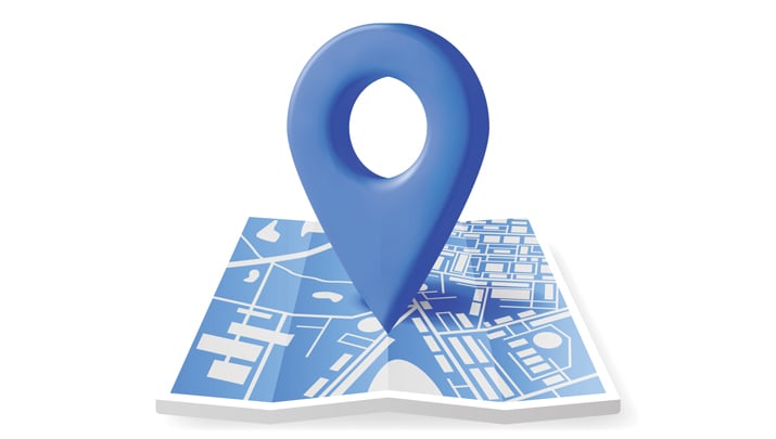 Real Time Location Tracking Icon